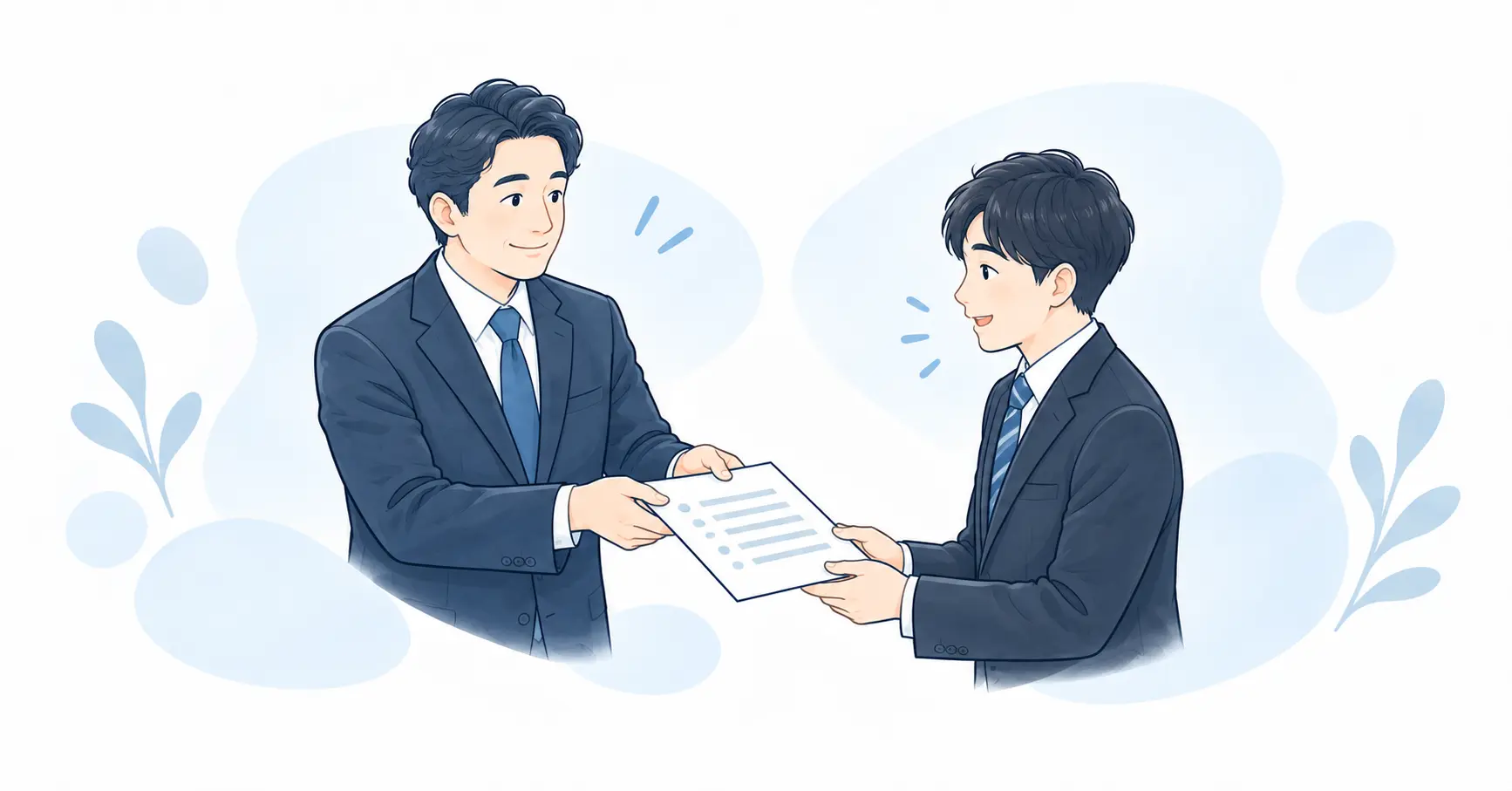 労働条件通知書の書き方|必須記載事項と、2024年4月の改正で増えた4項目のイラスト