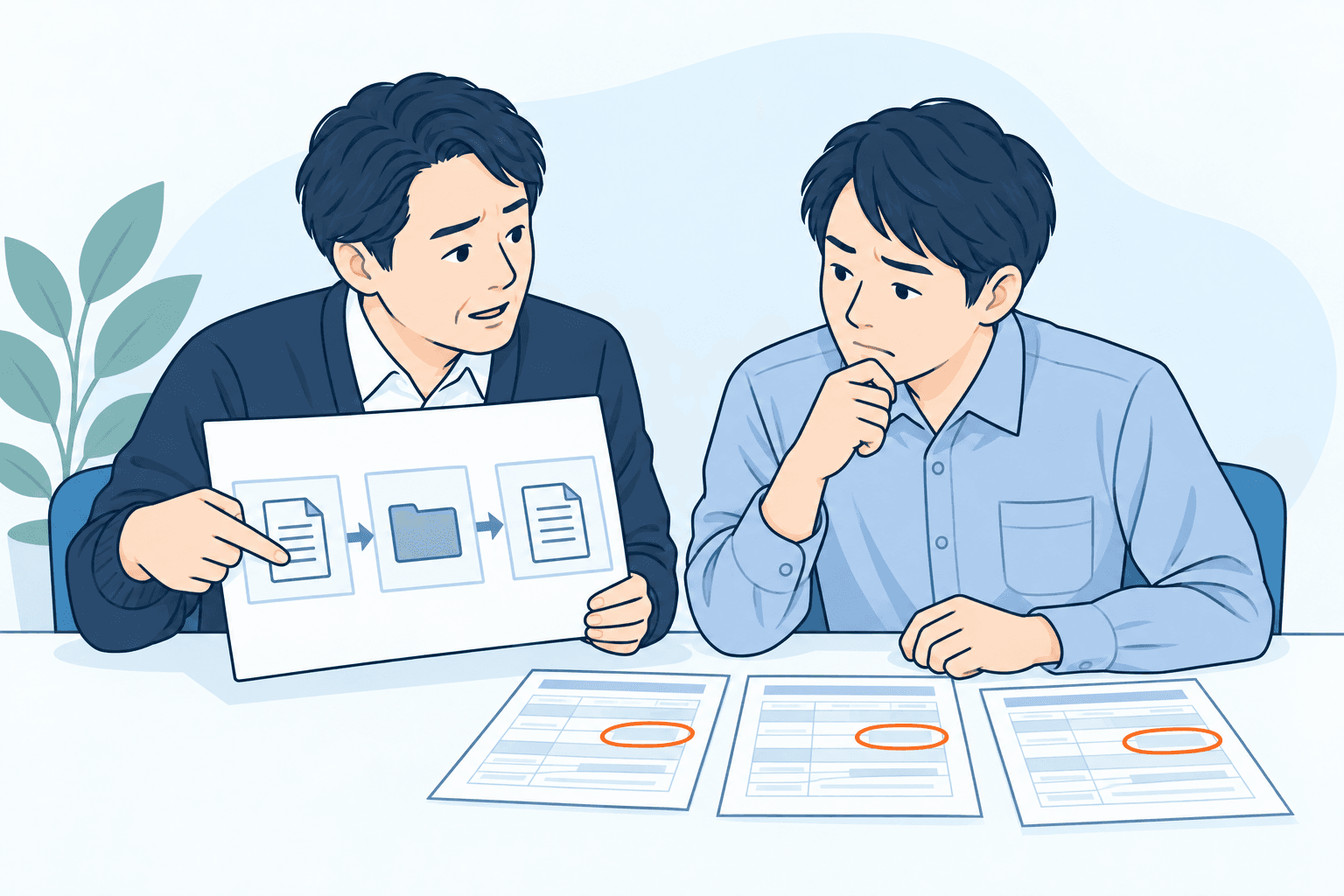 注意しても直らない社員への対応｜「やらない」のか「できない」のかを見分けるのイラスト