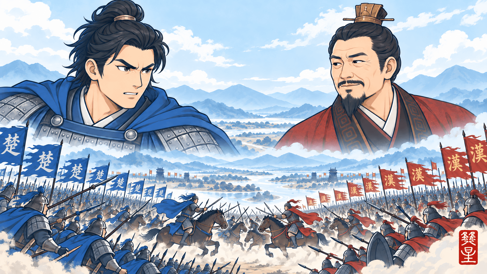 なぜ楚漢戦争なのか|三国志ではなく、この戦争から経営を読む理由のイラスト