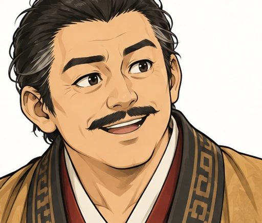 盧綰の顔イラスト