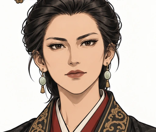 呂雉の顔イラスト